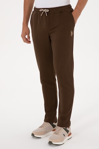 U.s. Polo Assn. Erkek Kahverengi Eşofman Altı 50313747-vr029 Kahverengi