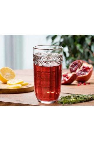 Madame Coco Medeline 4'lü Meşrubat Bardak Seti 350 Ml Bar 42350 Ml-std