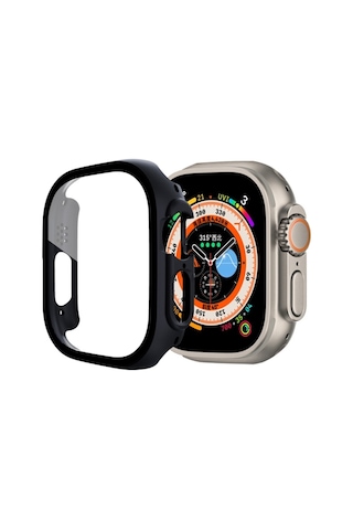 Ally Apple Uyumlu Watch Ultra 49 MM için Hard PC Full Koruma Sert Armor