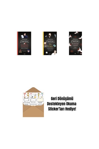 Rotterdamlı Erasmus Un Zaferi Ve Trajedisi + Üç Usta + Bir Yüreğin Çöküşü + Okuma Sticker'ları