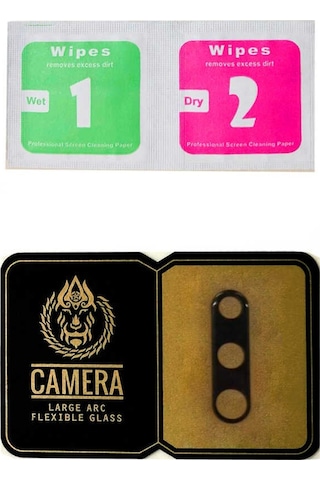 Xiaomi Mi Note 10 Golden Turtle Seramik Kamera Lens Koruyucu Siyah