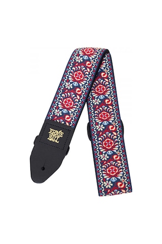 Ernie Ball Jacquard Guitar Straps P04091 - Royal Bloom Gitar Askı