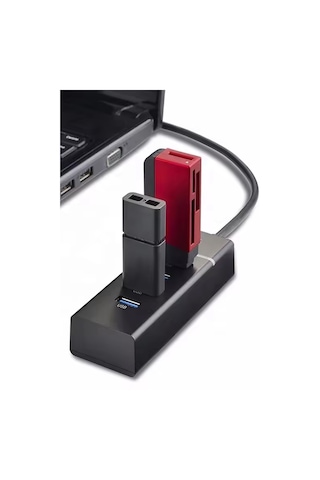 Thentech Usb 3.0 Hub Çoklayıcı 4 Portlu Led Işıklı Yüksek Hızlı Dosya Aktarımı Bilgisayar Laptop Çoğaltıcı
