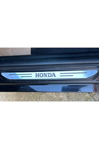 Honda Acura Özel Kapı Eşik Yazısı Krom