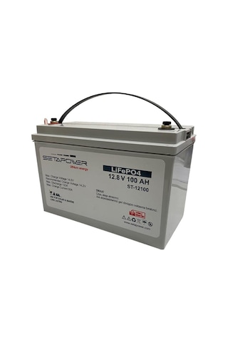Seta Power Lifepo4 12.8v 100ah Karavan/marine Abs Lityum Akü