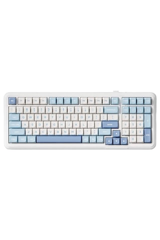Mchose K99 V3 Sky Blue %98 Icy Creamsicle Switch 8k Hz Hotswap Rgb Kablosuz İngilizce Mekanik Gaming Klavye Hw-k99v3-2