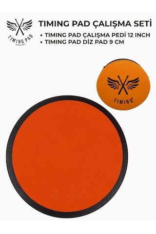 Timing Pad Çalışma Seti Çalışma Pedi 12 Inch + Diz Pedi 9 Cm