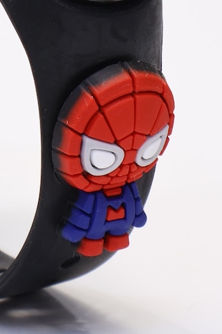 Spiderman Figürlü Dijital Led Takvimli Çocuk Kol Saati Dokunmatik Tuşlu Su Geçirmez Siyah-spider