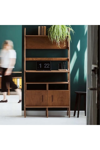 Woodesk Vento Ahşap Çalışma Masası, Tik Renk, Cpt4642-100 Teak