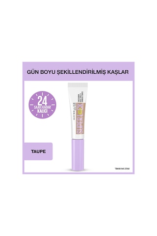 Maybelline New York Super Lock Brow Glue Kaş Sabitleyici Maskara Taupe