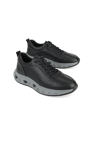 Ziya, Erkek Hakiki Deri Sneaker 1611053z1801 Siyah 1611053z1801 000