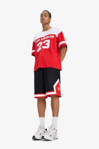 DeFactoFit Hızlı Kuruyan Oversize Geniş Kalıp Sporcu Kısa Paça Şort E4128AX25SMBK81