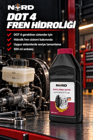 Nord Dot 4 Fren Hidroliği 500 Ml
