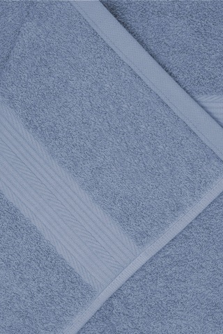 Büyük Battal Boy 2'li Set Banyo Ve Hamam Havlusu %100 Pamuklu Denis İndigo