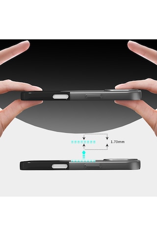 Xemu Apple Uyumlu iPhone 16 Plus Kılıf M-safe Şarj Özellikli Mıknatıslı Duble Kapak - Lacivert Lacivert