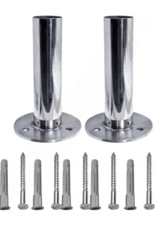 Watershut Havuz Merdiven Ankrajı 304 Kalite Paslanmaz Çelik 2 Ad