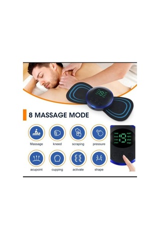 Taşınabilir Ems Mini Elektrikli Boyun Ve Vücut Kelebek Masajı Şarj Edilebilir, Servikal Elektrikli Boyun Sırt Masajı Kas Terapisi Basınç Ağrısı Taşınabilir Or59r7 Çok Renkli