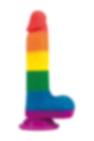 Fastieshop Gökkuşağı Dildo - 19.5 Cm