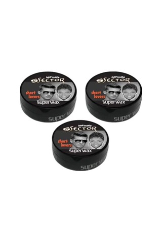 Sector Hairmate Short Lovers Süper Wax 3 x 150 ML