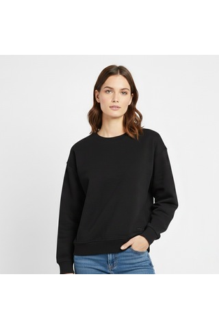 Lumberjack Ammy Kadın Siyah Sweatshirt Siyah