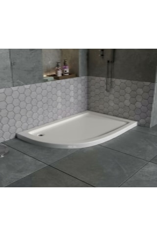 100x90x6 Asimetrik Sol Flat Duş Teknesi