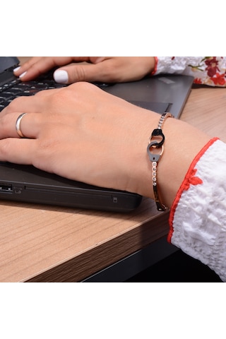 Tedzcollectionn Kelepçe Çelik Bileklik Çelik