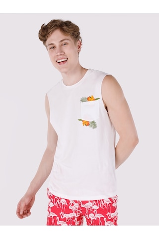 Colin's Colins Regular Fit Erkek Beyaz Atlet Cl1064291 Q1.v1 Ofw Beyaz