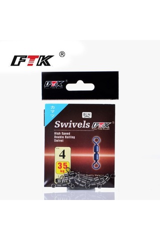 Ftk 50 Adet/grup Döner Bilyalı Rulman Balıkçılık Döner Katı Döner Güvenlik Yapış Halkası Döner Sazan Balıkçılık Aksesuarları 8 -50pcs