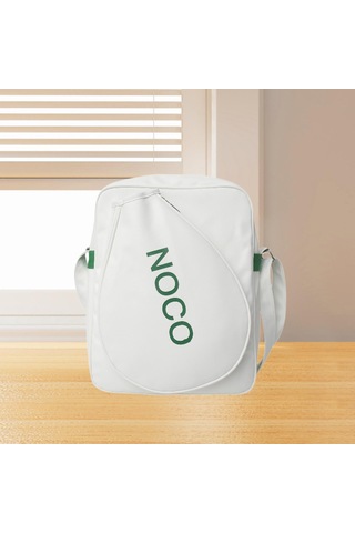 Suntek Tenis Çantası Raketi Badminton Pickleball Kürekleri Beyaz