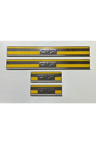 Kia Rio Krom Kapı Eşiği 2011 Ve Sonrası Paslanmaz Çelik