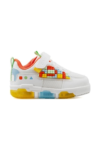 Cool Kids Legos Bebe Beyaz Unisex Çocuk Günlük Ayakkabı Legos-bebe-beyaz Beyaz Beyaz