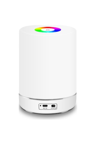 Gajeena Dokunmatik Kontrol 3 Parlaklık Ayarı Rgb Renkli Stüdyo Lambası, Yumuşak Işık, Gözlere Zararsız, 1200mah Batarya İle Beyaz