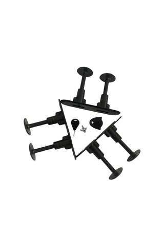 3 Parça Sörf Tahtası Fin Fişleri Pvc Fin Dağı Sörf Tahtası Aksesuarları Sörf