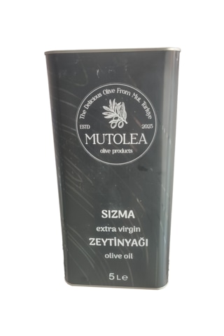 Mutolea Sızma Extra Zeytinyağı Teneke 5 L
