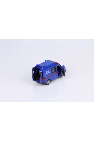 Sesli Işıklı Metal Çekbırak Jandarma Minibüs 1 32