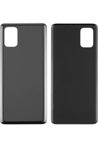 Samsung Uyumlu Galaxy M51 Logolu Arka Pil Kapağı, Lens Hariç