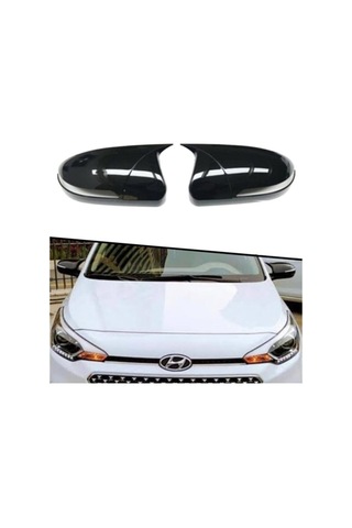 Hyundai I-20 Piano Black Ithal Batman Yarasa Ayna Kapağı 561909