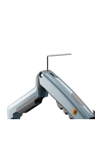 North Bayou Nb F80 Göl Mavisi 17-30" Amortisörlü 2-9 Kg Monitör Standı