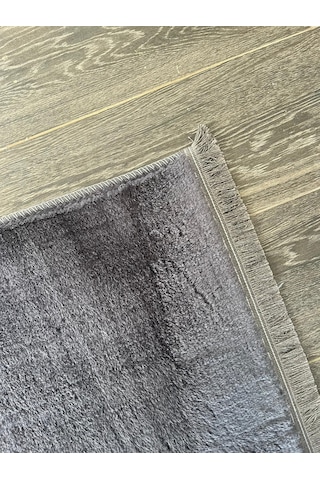 Melena Carpet Premium Modern Peluş Halı Kaymaz Taban Yumuşak Dokulu Lüks Salon Halısı Antrasit