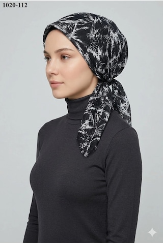 Dolce Life Dolce Cool Desenli Dimi Pamuk Eşarp 1020-112 Çok Renkli