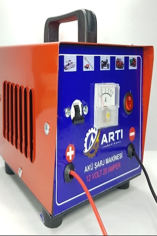 Artı Akü Şarj Cihazı 12v-20am