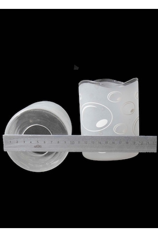 Avize Camı Silindir,glob Cam , Mat Renk E-27 Duy Mat Beyaz