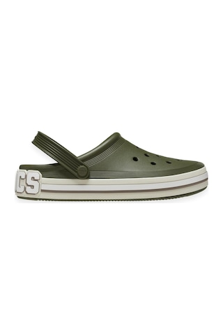Crocs 209651 Off Court Logo Clog Haki Erkek Terlik Haki