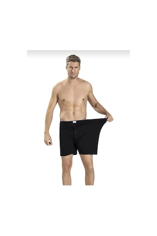 Jiber 183 Erkek Karışık Renkli Battal Havlu Bel Boxer 3 Adet 001