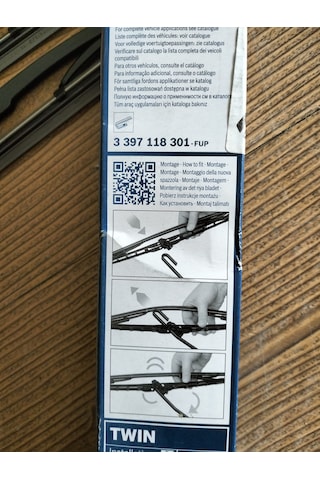 Silecek Takımı Bosch 3397118301 Silecek Takımı