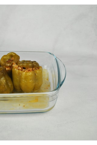 Borcam Premium Kare Tepsi Fırın Tepsisi Kare 25 X 22 Cm 1,7 Litre