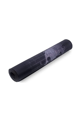 Popiço Dünya Haritalı 90x40 Cm Mouse Pad, Dünya Desenli Mouse Pad