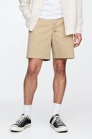 Gap Erkek 7" Essential Pull-on Khaki Bej Şort-14655