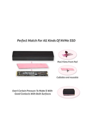 Ssd Cooler - 20x100x1.00mm 12.8w/m-k M.2 Ssd Soğutucu Termal/thermal Pad: Üstün Soğutma Performansı Ve Güvenilirli