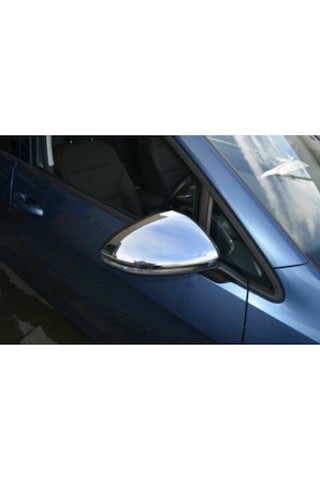 Volkswagen Golf 7 Uyumlu 2013-2020 Krom Ayna Kapağı 2 Parça Paslanmaz  Çelik